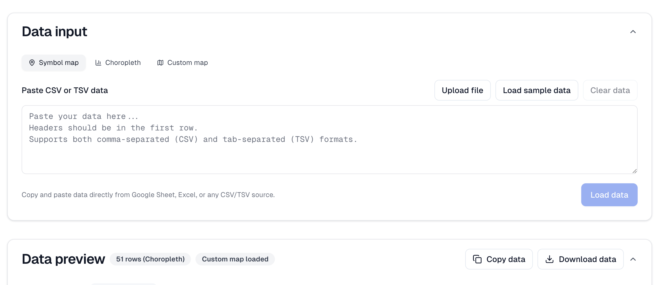 Map Studio screenshot – map customization